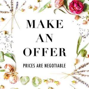 Reasonable Offers Welcomed!! 🌺